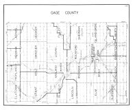 Gage County, Nebraska State Atlas 1940c